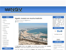 Tablet Screenshot of nosgustaviajar.es